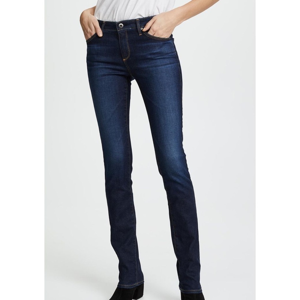 Ag Adriano Goldschmied Blue Straight Leg Jeans NWT